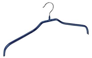 Set od 2 plave protuklizne vješalice za odjeću Wenko Hanger Slim