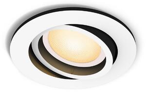 Reflektori Philips Hue, prigušiv, Bijela, Dnevna soba, Plastika, Moderan