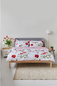 Pamučna posteljina za krevet za jednu osobu Bonami Selection Poppy, 140 x 200 cm