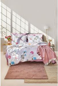 Pamučna posteljina za bračni krevet Bonami Selection Fleur, 200 x 200 cm