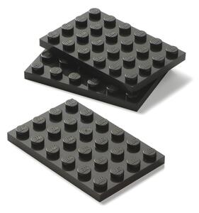 Sivi organizator s 3 ladice za odlaganje LEGO®