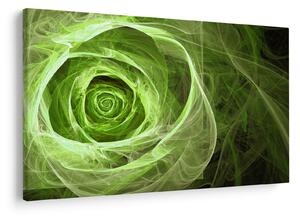 Slika - Sažetak Rose Green (90x60 cm)