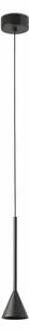 ANNA LED VISILICA CRNA 6W 2700K FR22032