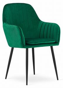 Stolica Lugo - velvet mint - set od 4x