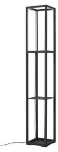 Podne Lampa Lindby, Birta, prigušiv, Crno, Dnevna soba, Metal, Moderan