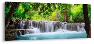 Slika - Vodopad, plavi (120x50 cm)