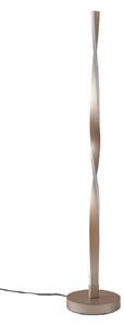 Podne Lampa Lindby, Jaren, Smeđa / hrđa, Dnevna soba, Metal, Moderan