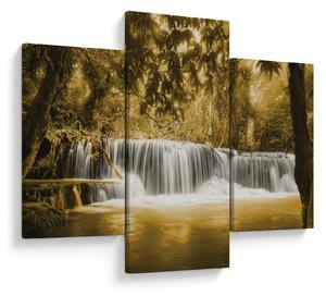 Slika - Vodopad, vintage (90x60 cm)