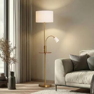Podne Lampa Lindby, Aovan, Bronca / stari mesing, Dnevna soba, Metal, Moderan