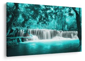 Slika - Plavi vodopad (90x60 cm)