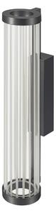 Quimera zidna svjetiljka 2700/3000K brončana - SLV SLV, Quimera, prigušiv, Bronca / stari mesing, Dnevna soba, Aluminij