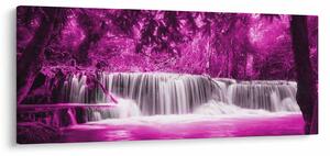 Slika - Vodopad, ljubičasta (120x50 cm)