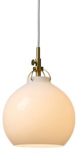 Viseće Svjetiljka Halo Design, TOSCANA, prigušiv, Bijela, Blagovaonica, Staklo, Dizajn