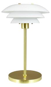 Stolne Lampa Dyberg Larsen, DL20, prigušiv, Zlato / mjed, Spavaća soba, Metal, Dizajn