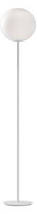 Podne Lampa Rotaliana, Flow Glass, prigušiv, Bijela, Dnevna soba, Metal, Dizajn