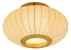 Stropne Svjetiljka Halo Design, BALLON, prigušiv, Bež, Dnevna soba, Tkanina / tekstil, Dizajn
