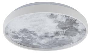 Stropne Svjetiljka Lindby, Lune, Bijela, Dnevna soba, Plastika, Moderan