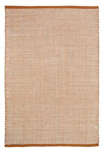 Narančasti tepih s udjelom vune 170x110 cm Bergen - Nattiot