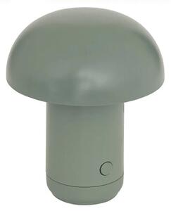 LED stolna lampa FUNGHI 11,2 cm, zelena