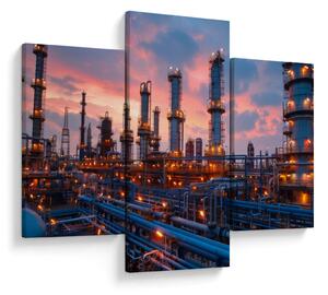Slika - Industrijsko postrojenje (90x60 cm)