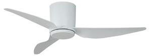 Aulo stropni ventilator Ø 123 cm bijeli DC tihi - Lindby Lindby, Aulo, Bijela, Dnevna soba, Metal, Moderan