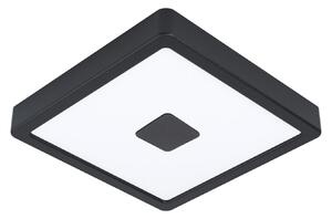 LED vanjska stropna svjetiljka Iphias 2, 21x21 cm, crna