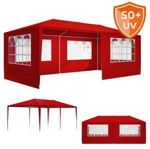 Jurhan Party šator NEAPOL, 3x6 m, crveni