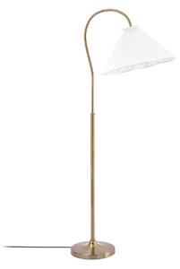 Podne Lampa Lucande, Lisbeth, Bijela, Dnevna soba, Tkanina / tekstil, Seoska kuća / rustikalni