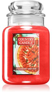 Country Candle Strawberry Mint Tart mirisna svijeća 680 g