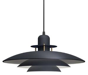 Primus I viseća lampa, crna/mesing, Ø 43 cm, metal - Belid