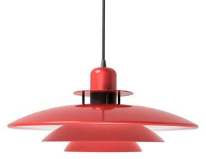 Primus I viseća lampa, crvena/crna, Ø 43 cm, metal - Belid