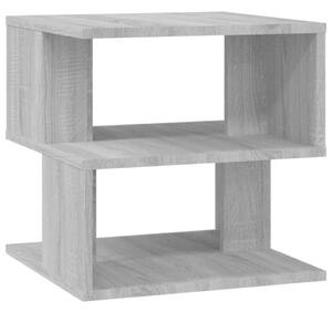 VidaXL Bočni stolić boja sivog hrasta 40x40x40 cm konstruirano drvo