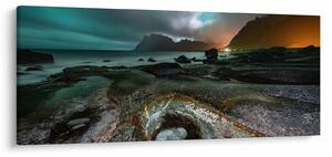 Slika - Noćna scena (120x50 cm)