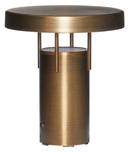 Stolne Lampa Hübsch, Zlato / mjed, Dnevna soba, Aluminij