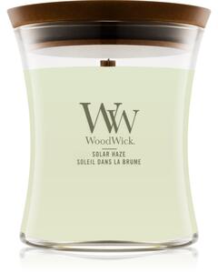 Woodwick Solar Haze mirisna svijeća s drvenim fitiljem 275 g
