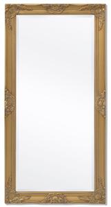 VidaXL Zidno Ogledalo Barokni stil 120x60 cm boja zlata