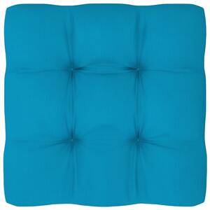 VidaXL Jastuk za sofu od paleta plavi 80 x 80 x 10 cm