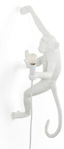 Stolne Lampa SELETTI, Monkey Lamp, Bijela, Dnevna soba, Plastika, Dizajn