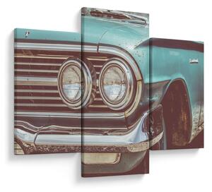 Slika - Auto, vintage (90x60 cm)