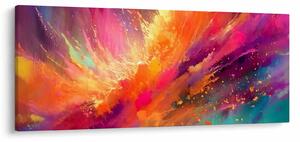 Slika - Dinamička apstrakcija (120x50 cm)