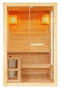 Sanotechnik Finska sauna Panorama (D x Š x V: 120 x 130 x 200 cm, 3,5 kW)