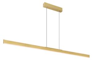 Viseće Svjetiljka SLV, One Linear, prigušiv, Zlato / mjed, Kuhinja, Metal, Moderan