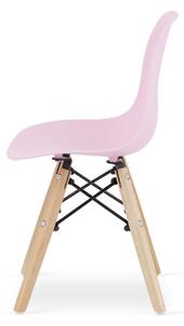 Ružičasti dječji stolac ZUBI