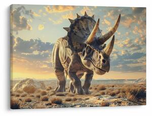 Slika - Triceratops (70x50 cm)