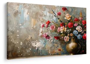 Slika - Vaza s cvijećem (90x60 cm)