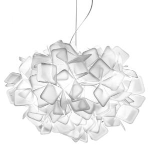Viseće Svjetiljka Slamp, CLIZIA, prigušiv, Bijela, Dnevna soba, Plastika, Dizajn