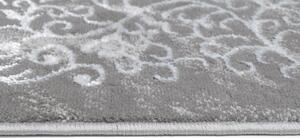 Moderni bijeli i sivi dizajn unutarnjeg tepiha s uzorkom Širina: 120 cm | Duljina: 170 cm