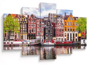 Slika - Amsterdam, plesne kuće (150x105 cm)
