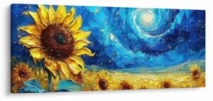 Slika - Slikanje suncokreta (120x50 cm)