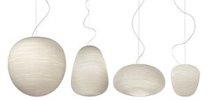 Viseće Svjetiljka Foscarini, Rituals XL, prigušiv, Bijela, Dnevna soba, Staklo, Dizajn